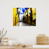 POSTER RUE HAVANA (Cuisine)