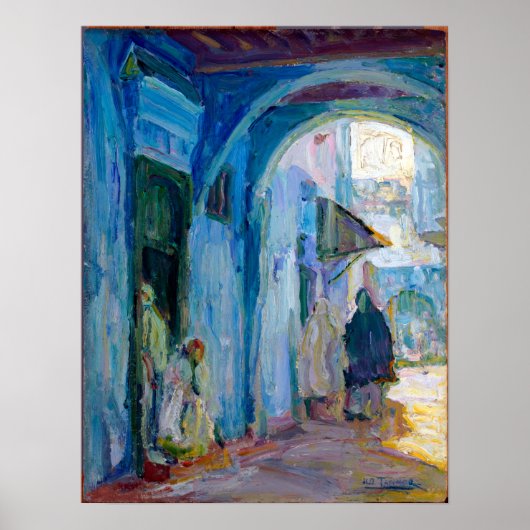 Poster Rue Henry Ossawa Tanner à Tanger (Devant)
