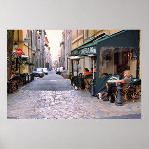Poster Rue Italie, Aix-en-Provence
