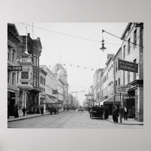 Poster Rue King (Devant)