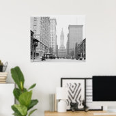 Poster Rue large (Bureau à domicile)