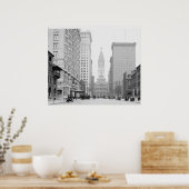 Poster Rue large (Cuisine)