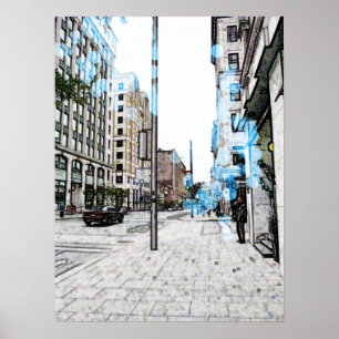 Poster rue Montréal 8343a