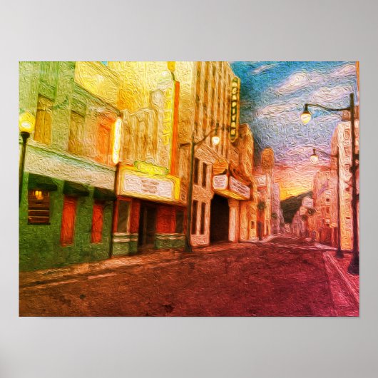 Poster Rue principale (Devant)