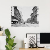 Poster Rue principale (Bureau à domicile)