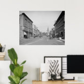 Poster Rue principale (Bureau à domicile)