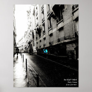 Poster Rue Royer-Collard, Paris France