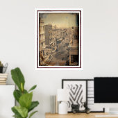 Poster Rue Sacramento - Version inversée (40089) (Bureau à domicile)