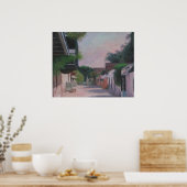 Poster Rue Saint George à Saint Augustine, Floride (Cuisine)