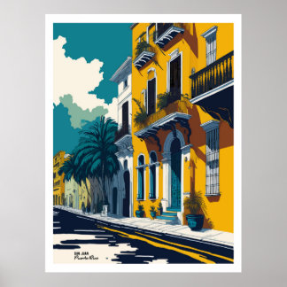 Poster Rue San Juan