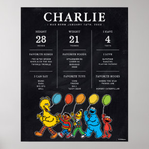 Poster Rue Sésame 1er anniversaire