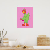 Poster Rue Sésame Abelardo Montoya (Cuisine)