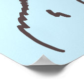 Poster Rue Sésame | Cookie Monster (Coin)
