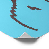 Poster Rue Sésame | Cookie Monster (Coin)