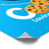 Poster Rue Sésame | Cookie Monster Lookies (Coin)