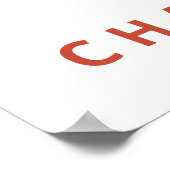 Poster Rue Sésame | Elmo - Deuxième anniversaire (Coin)