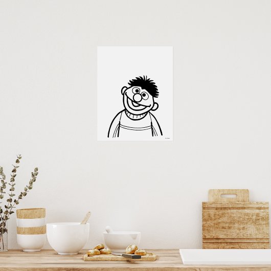 Poster Rue Sésame | Ernie (Cuisine)