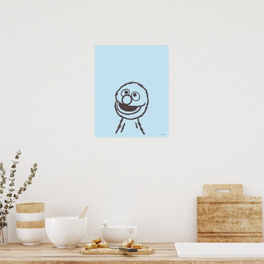 Poster Rue Sésame | Grover (Cuisine)