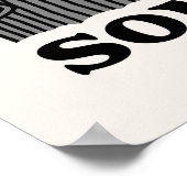 Poster Rue Sésame | Oscar le Grouch se sent Grouch (Coin)