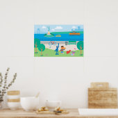 Poster Rue Sésame | Scène de l'île Governors (Cuisine)