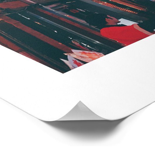 Poster Rue Shinjuku (Coin)