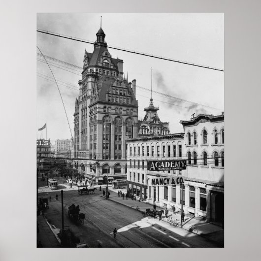 Poster Rue Wisconsin (Devant)