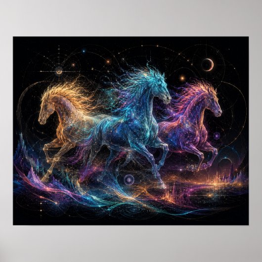 Poster Ruée astrale (Devant)
