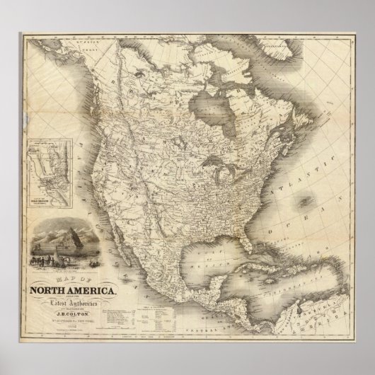 Poster Ruée vers l'or en Californie (Devant)