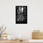 Poster ruelle tranquille (Cuisine)