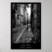 Poster ruelle tranquille (Devant)