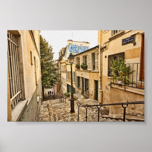 Poster Rues de Paris