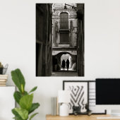 Poster Rues de Venise II (Bureau à domicile)