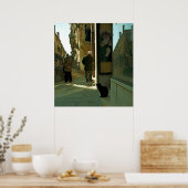 Poster Rues de Venise III (Cuisine)