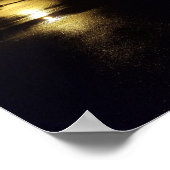 Poster Rues humides et feux de rue (Coin)