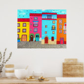 Poster Rues pavées de Sardaigne (Cuisine)