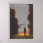 Poster Rues vides (Devant)