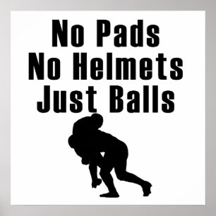 Poster Rugby À Boules