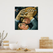 Poster Rugby Combat Art Print (Cuisine)