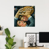 Poster Rugby Combat Art Print (Bureau à domicile)