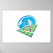 Poster Rugby Field (Devant)