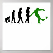 Poster Rugby Kick Evolution (Vert) (Devant)