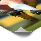 Poster Rugby Players Art Print (Coin)