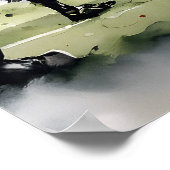 Poster Rugby Players Art Print (Coin)