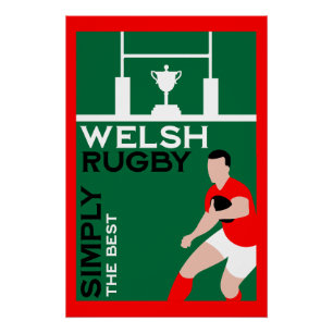 Poster Rugby Wales Fan Art