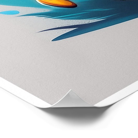 Poster Rugby Warrior Art Print (Coin)