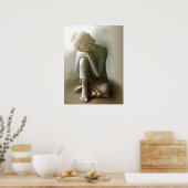 Poster Ruhender Bouddha (Cuisine)