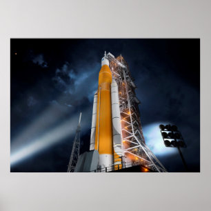 Poster Ruimtestartsysteem NASA
