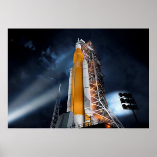 Poster Ruimtestartsysteem NASA