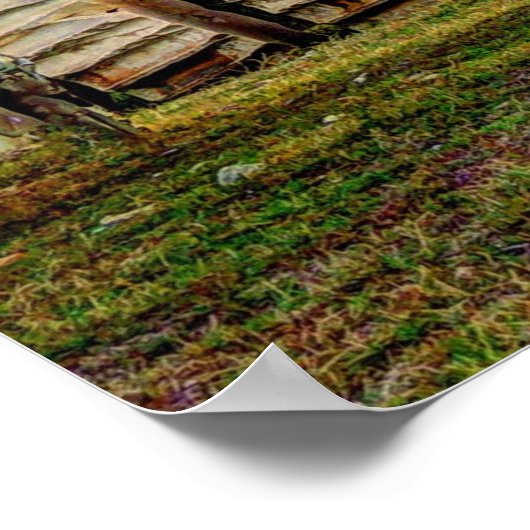 Poster Ruines antiques à Athènes Grèce (Coin)