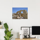 Poster Ruines antiques à Chypre (Bureau à domicile)
